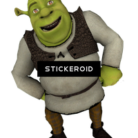 Shrek Meme PNG Isolated Pic